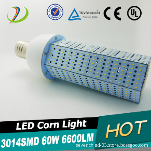 Corn led CRI>80,MOQ 1pc CE ROHS certificate 60w e40 led lamp